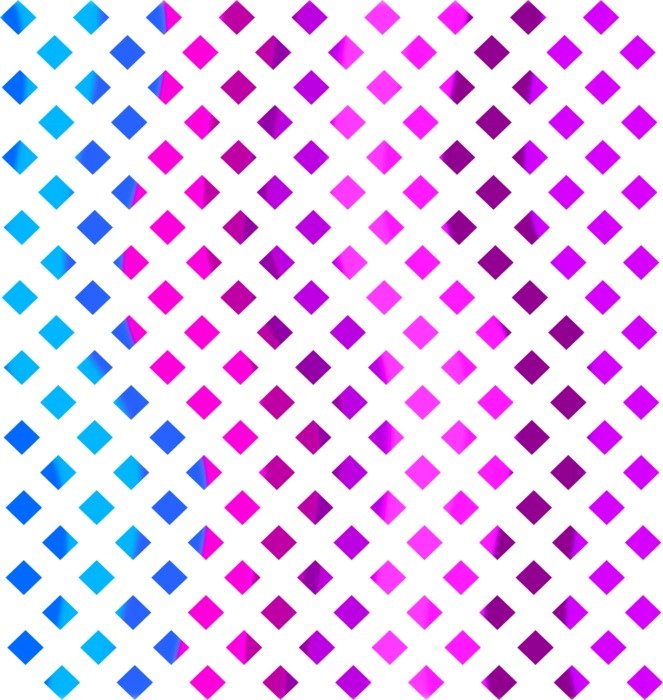 lattice overlay aqua pink purple