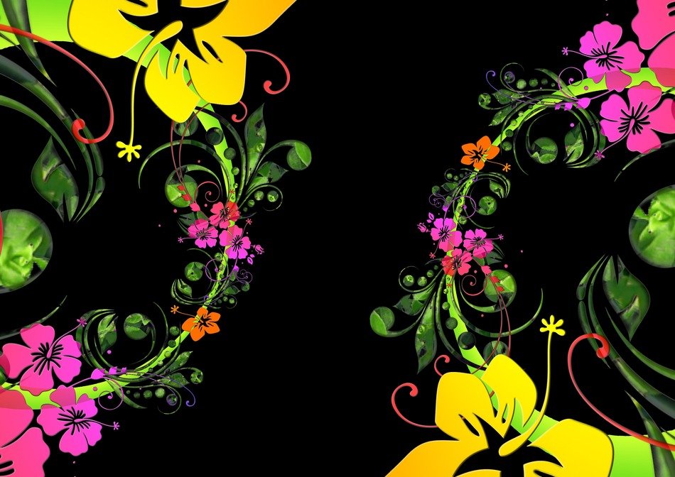 flowers background leaf leaves