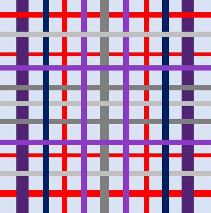 geometric design gingham checkered