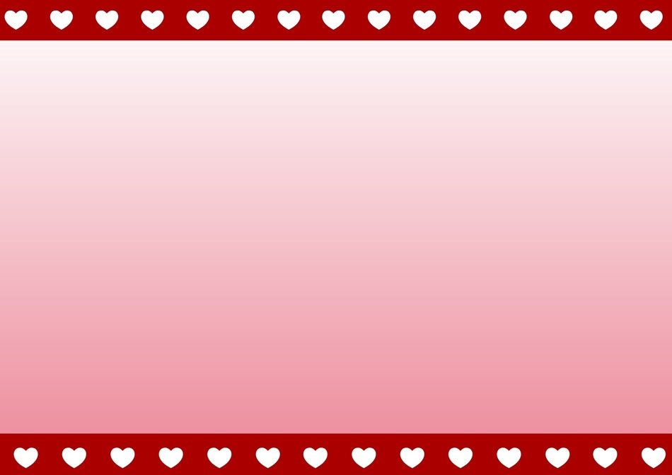 red background hearts valentine