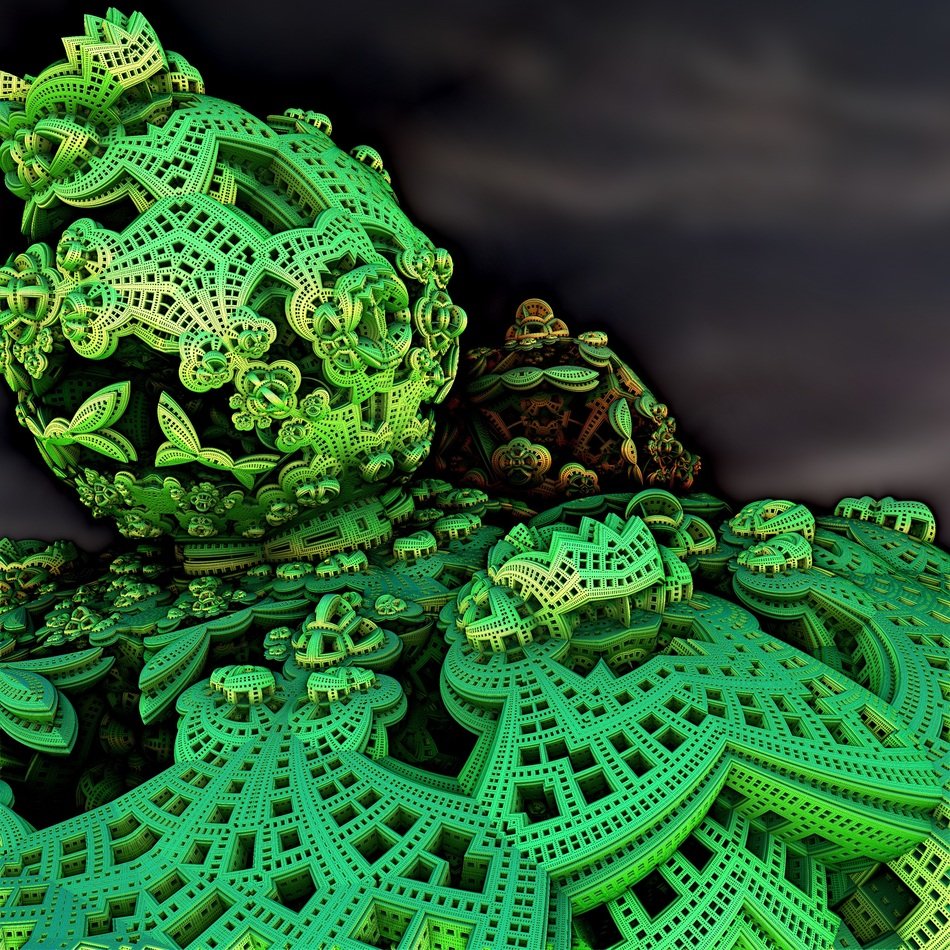 render fractal menger sponge