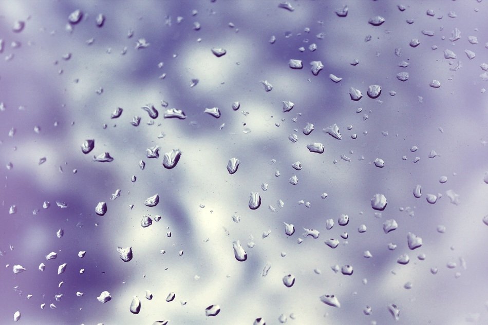 raindrop window pane disc