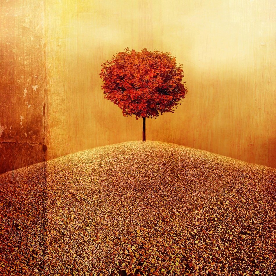 background creative tree vintage