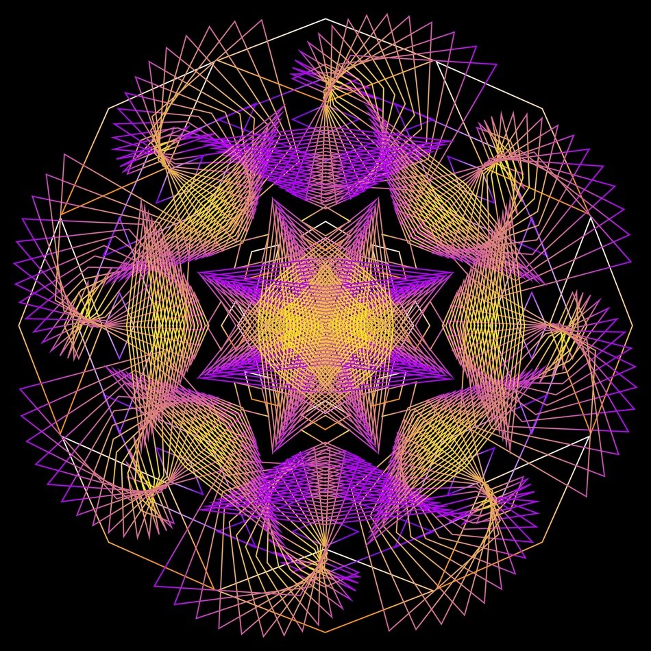 pattern design geometric decoration