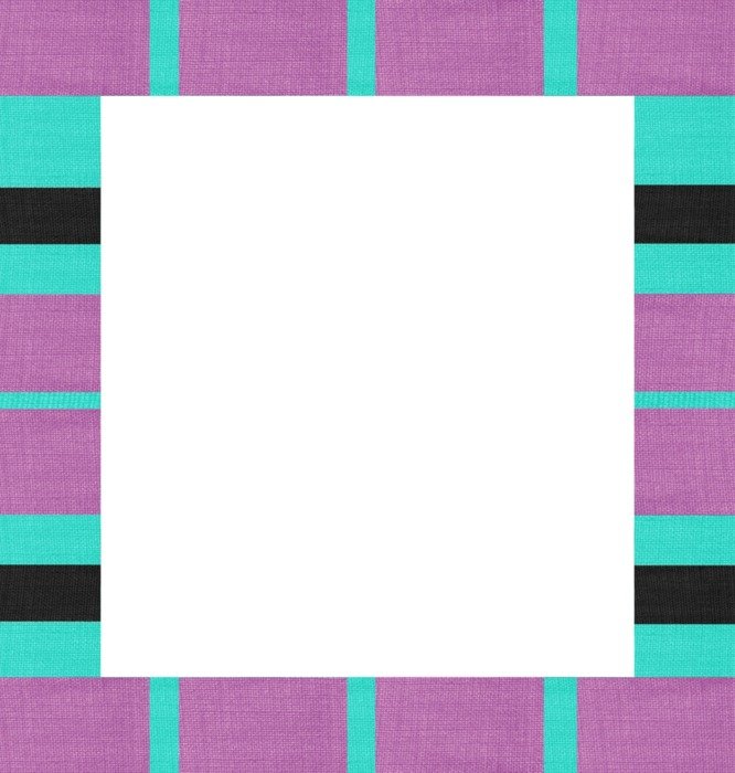fabric textile frame border purple