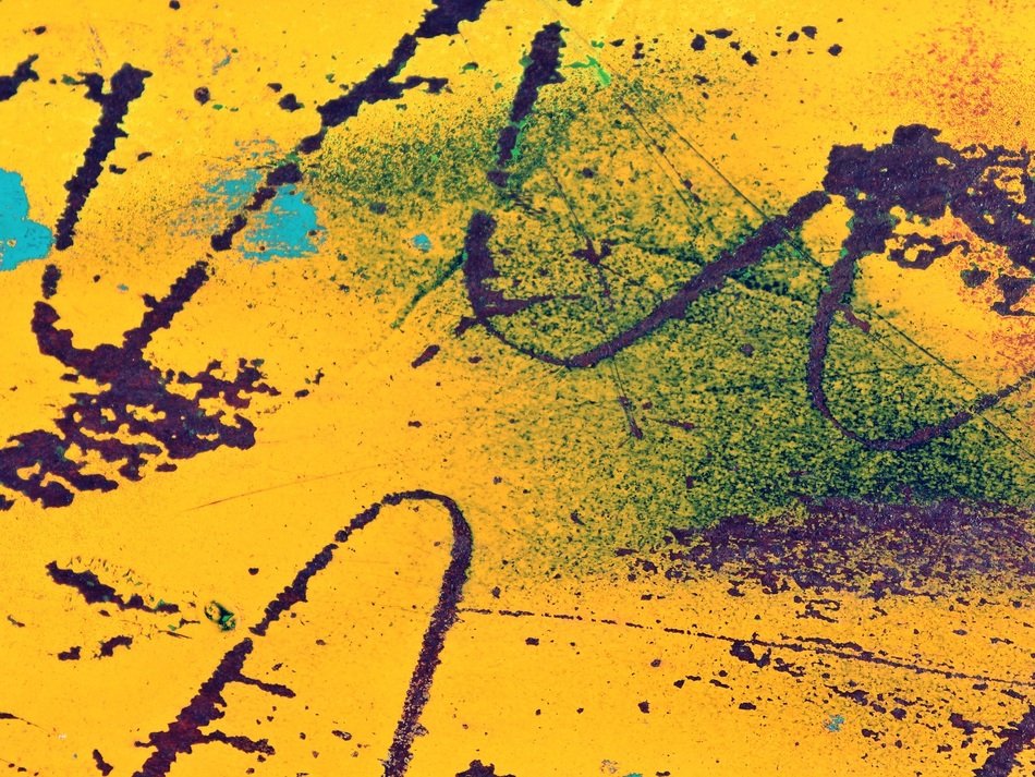 background yellow stainless wave