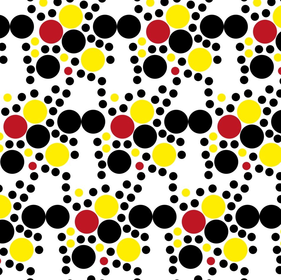 pattern circle texture decoration