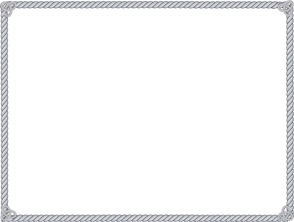 rope border nautical background