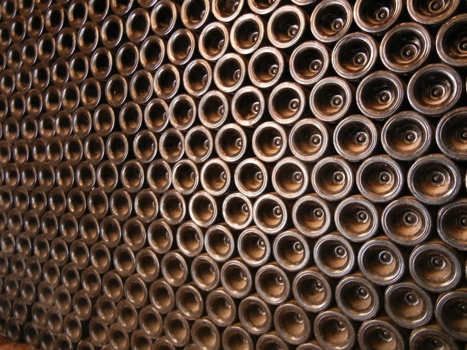 bottles wine napa background