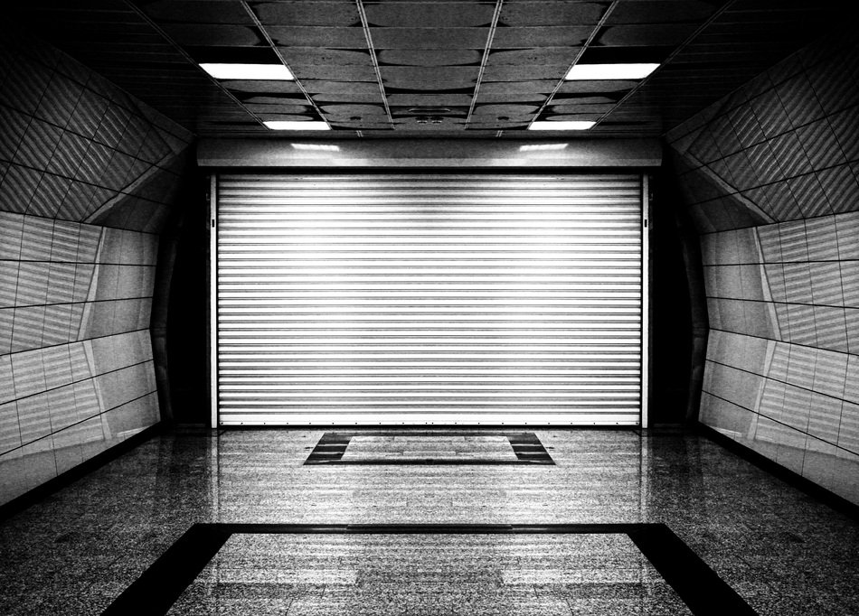 garage underground store closed