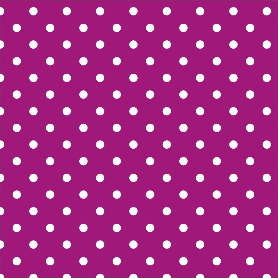 polka dots purple white spots