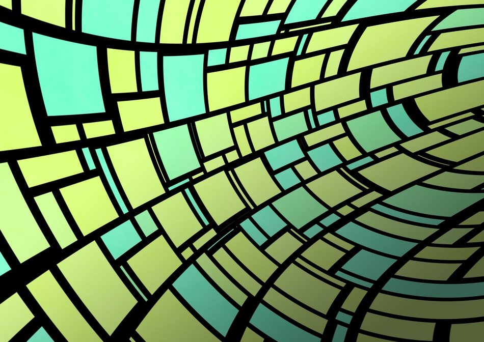 graphic mosaic image