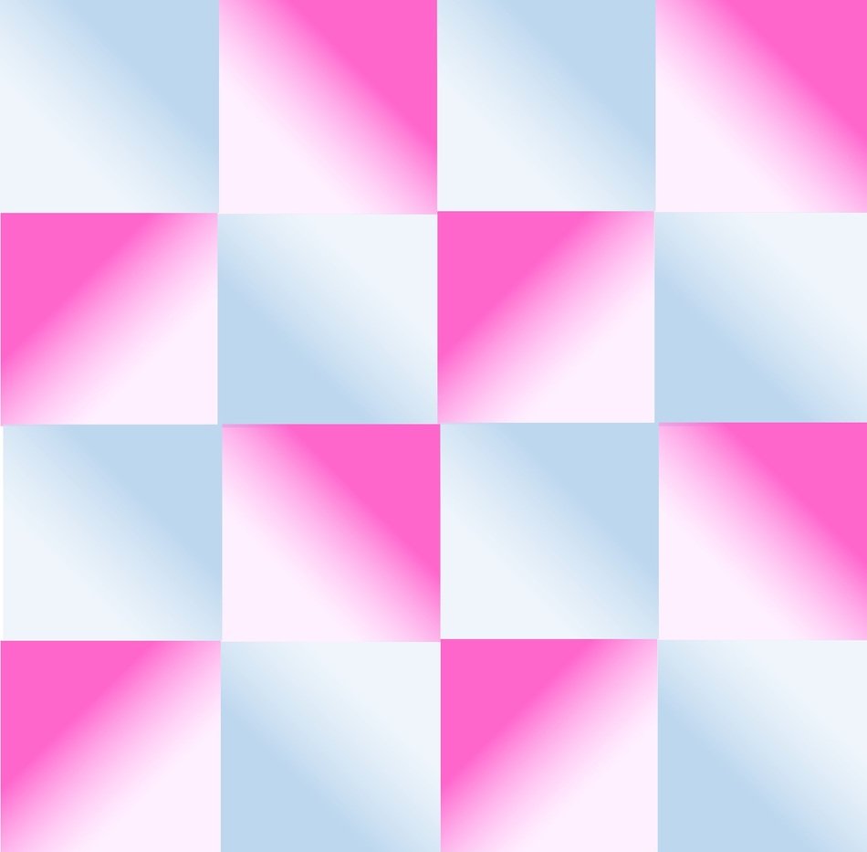gradient baby blue pink geometric