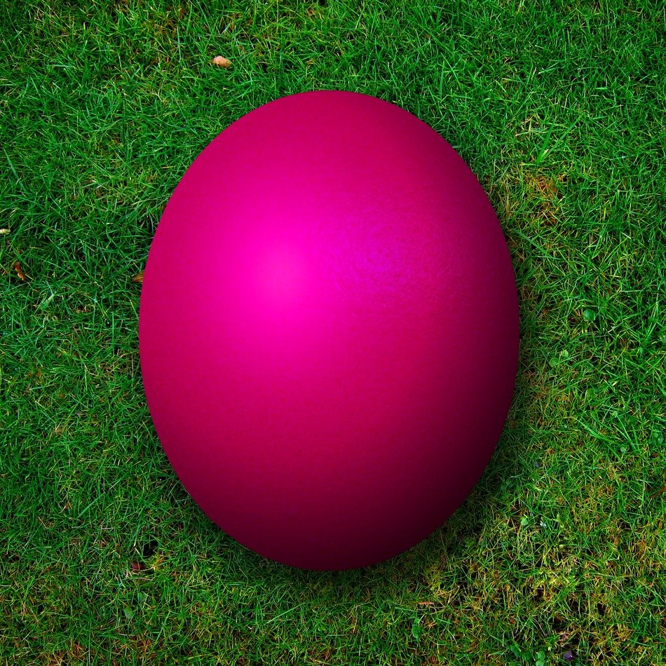 osterrn egg purple easter