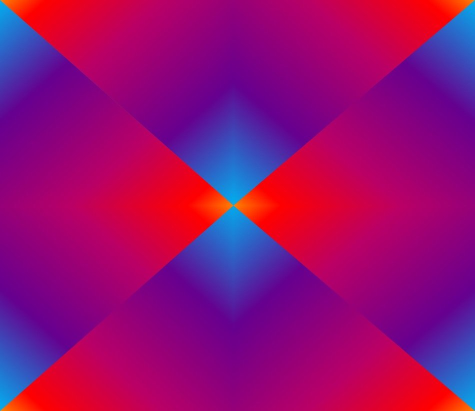 geometric blue violet red gradient