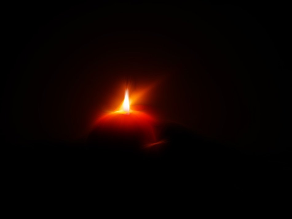 candle candlelight background black
