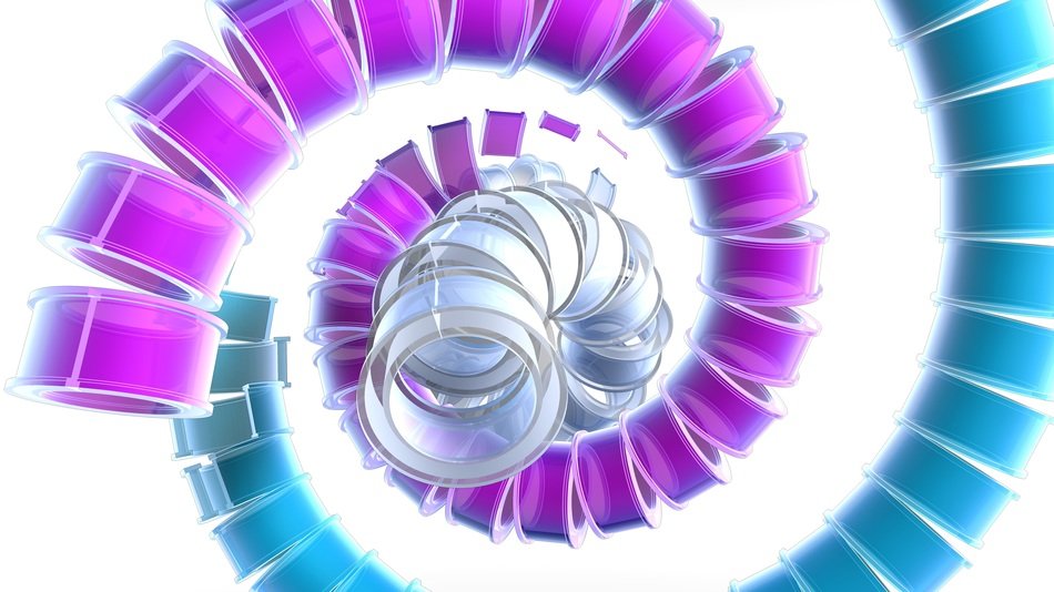 pipe glass abstract background cg