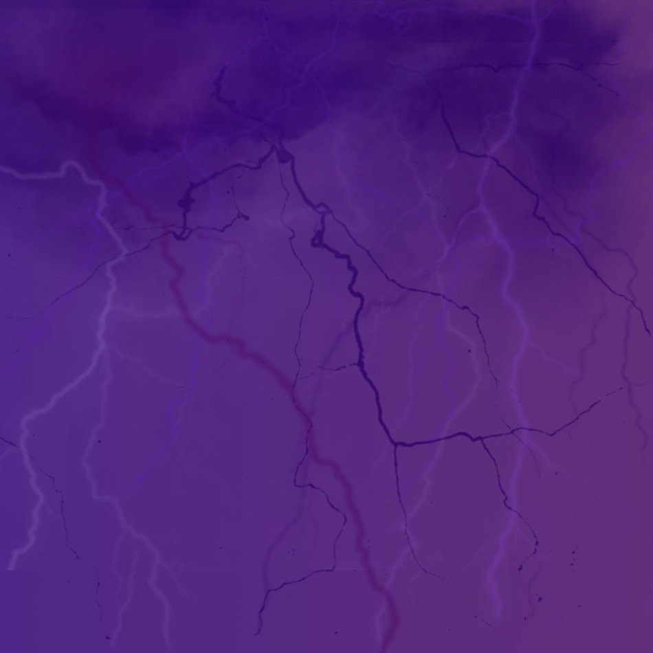 amethyst purple lightning storm