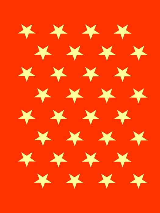stars pattern red design geometric