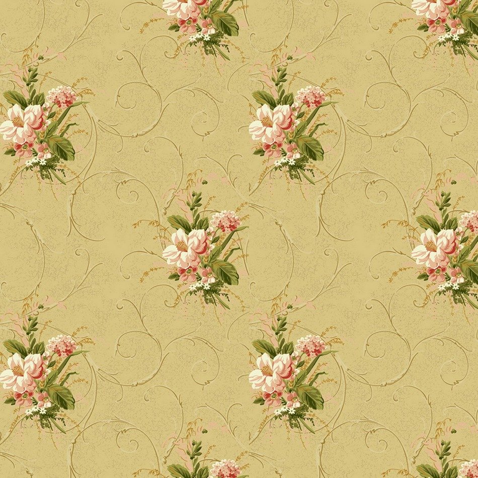 wallpaper with pink flowers
