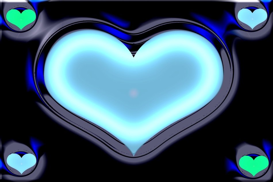 heart frame background wallpaper