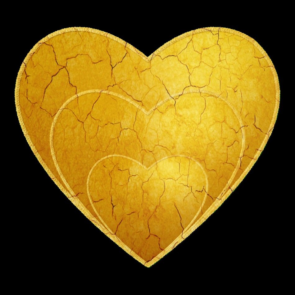 heart love greeting card background