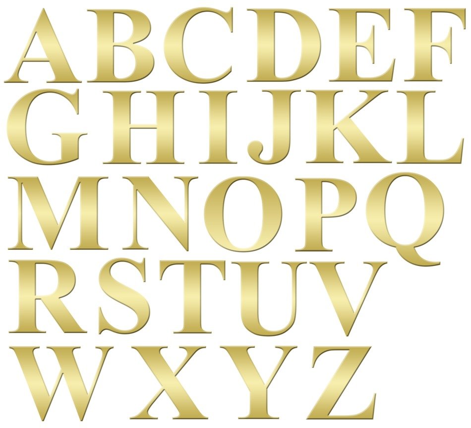 alphabet letters