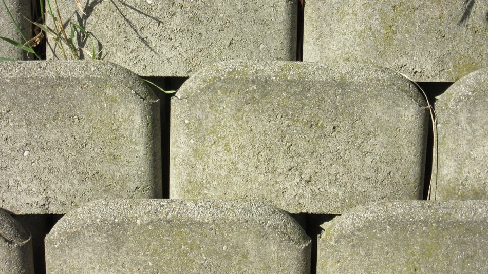 concrete brick rauh texture