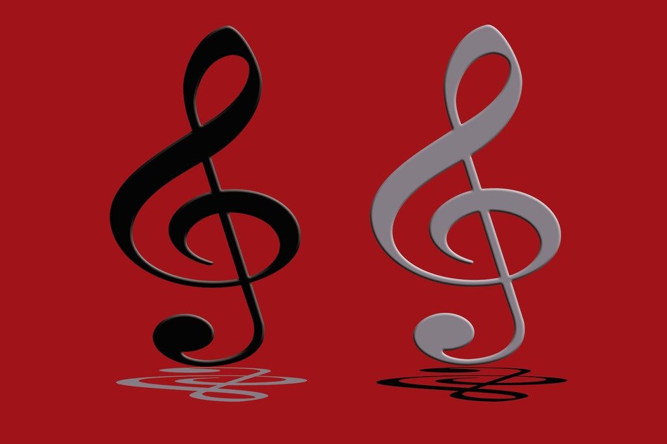 music note sound background
