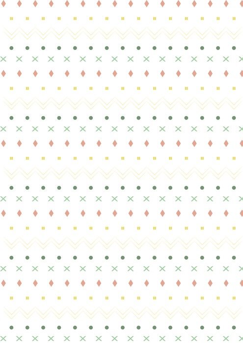 pattern indian cute