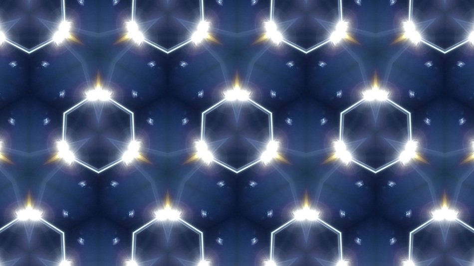 abstract background of blue lights