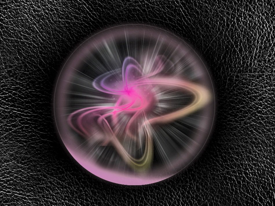 stress fractal about ball light