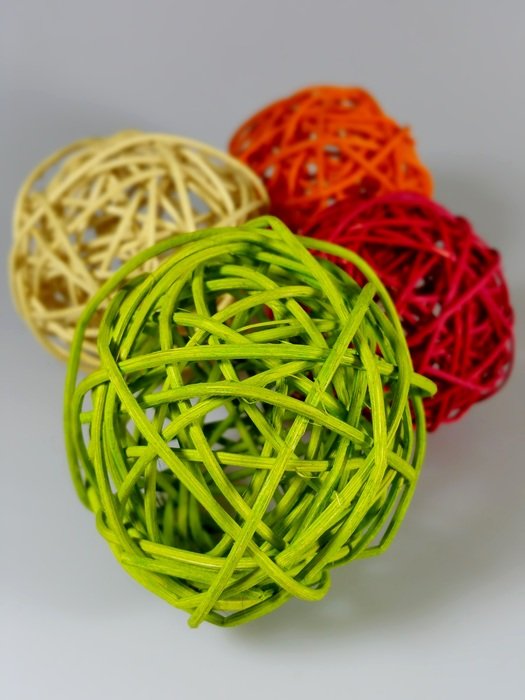 ball colorful braid background