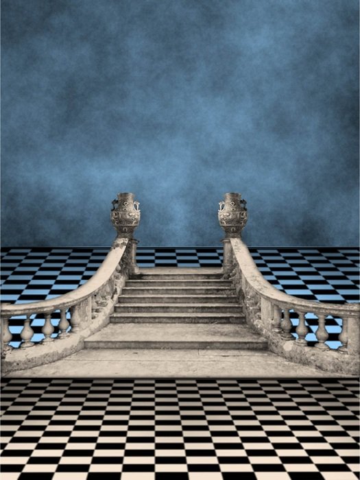background ballroom stairs
