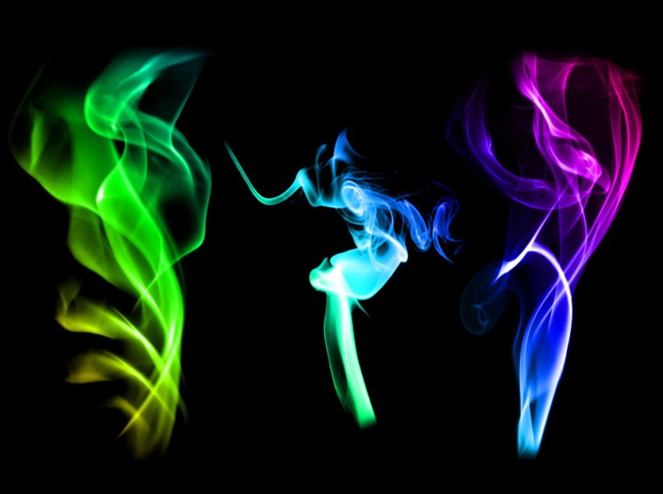 wallpaper color smoke