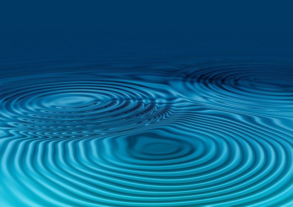 blue ripples as background