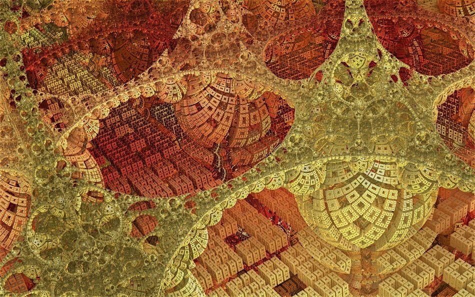 fractal grid render design pattern