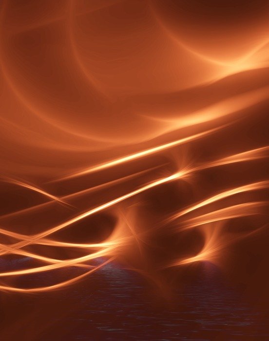 abstract light rays aurora