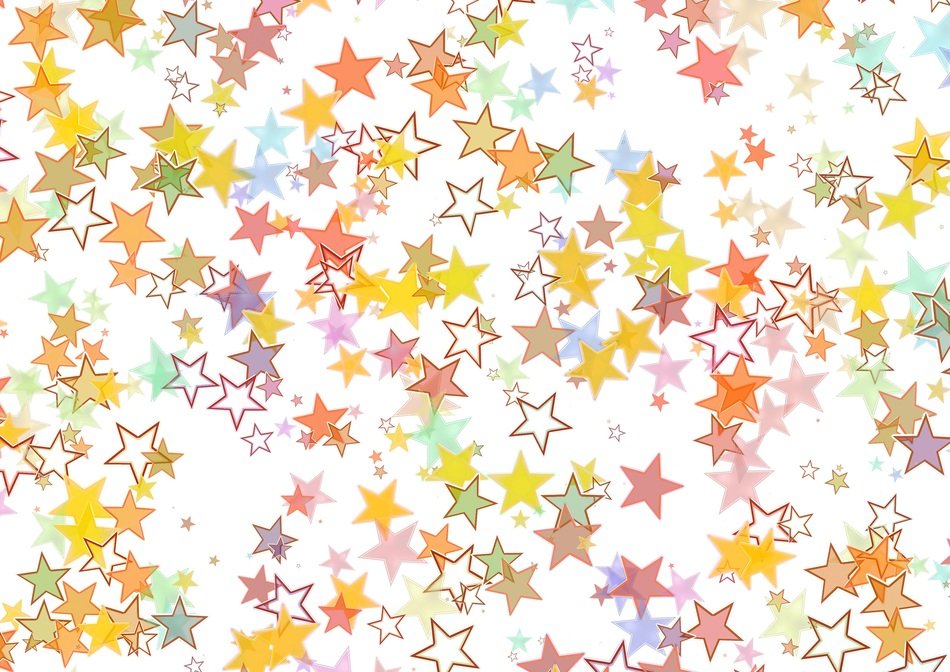 background pattern star colorful