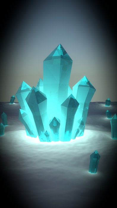 ice crystal fantasy magic