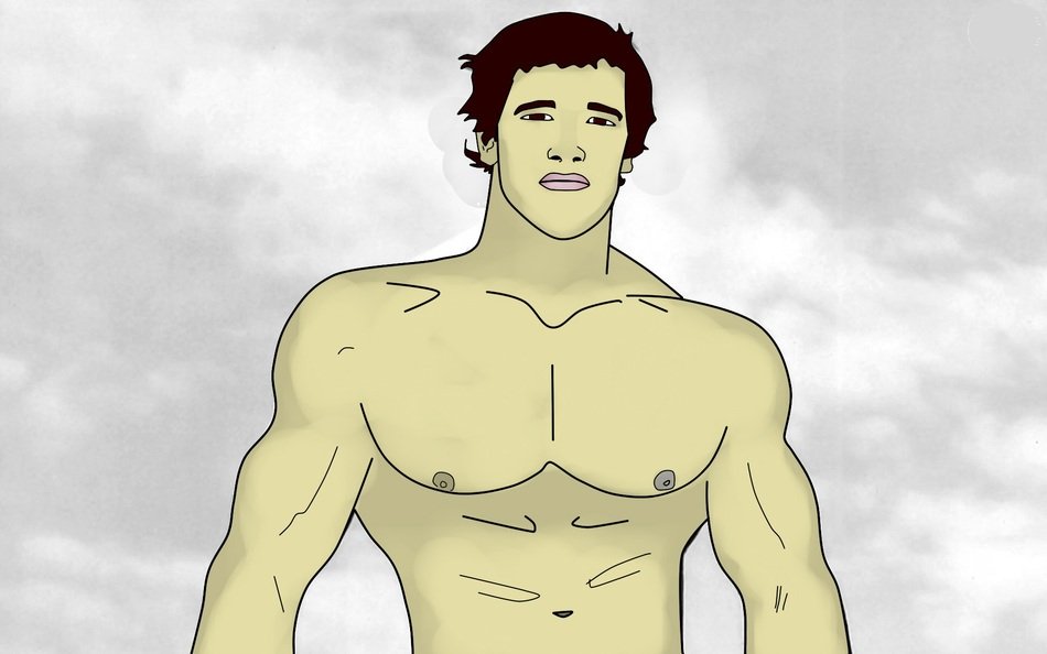 man vector illustration