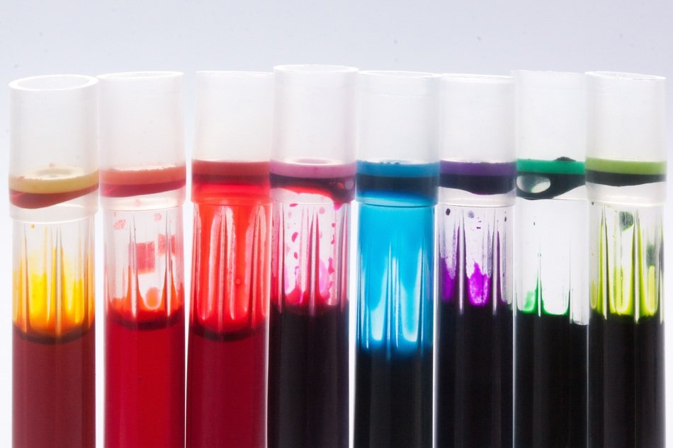 color ink tusche indian