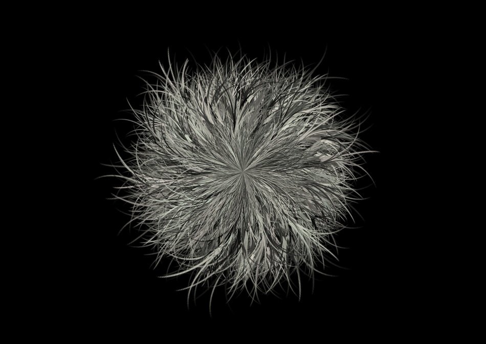 tangle fibers about hair form