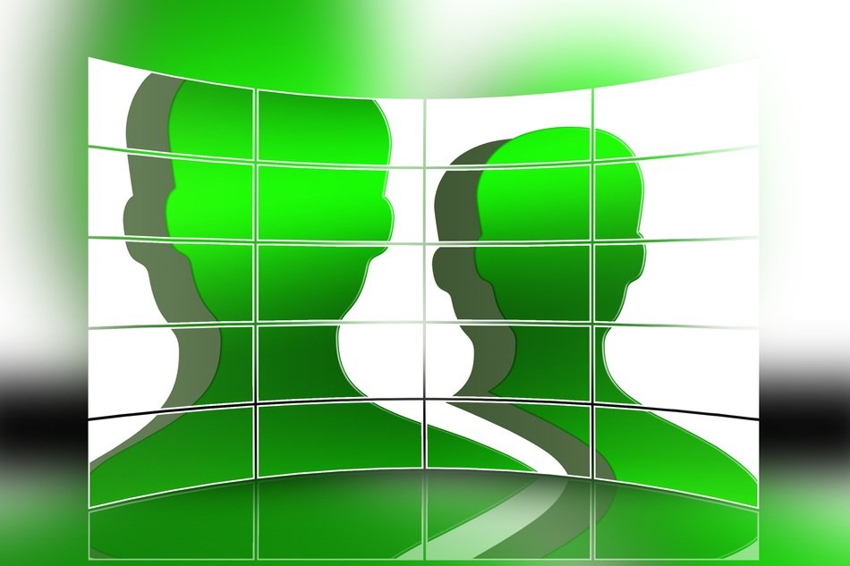 heads together wall poster