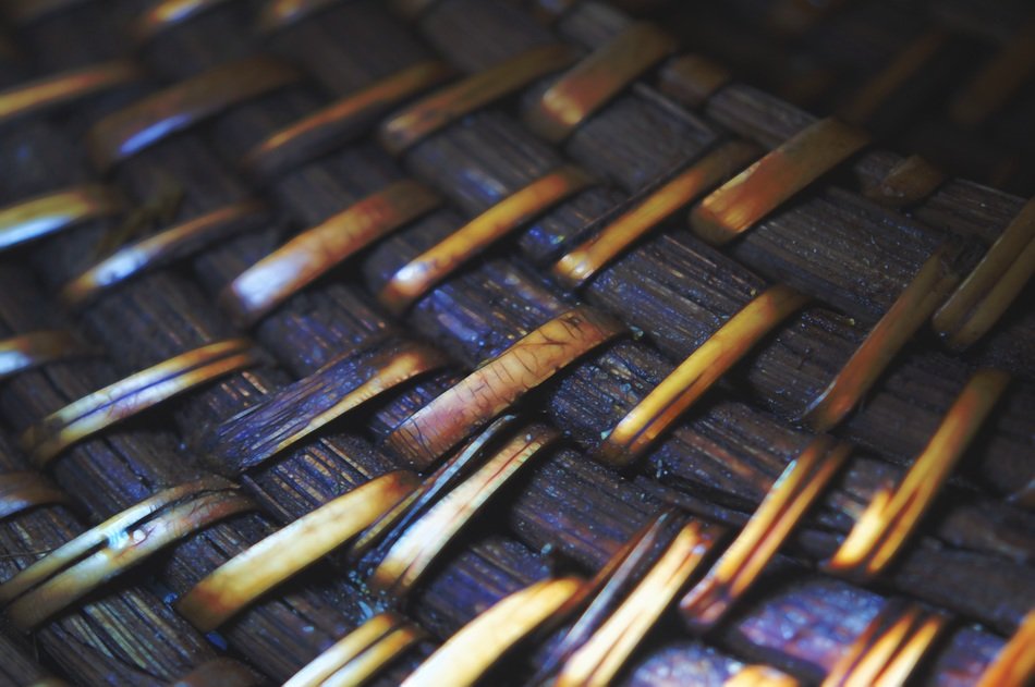 texture weave background macro