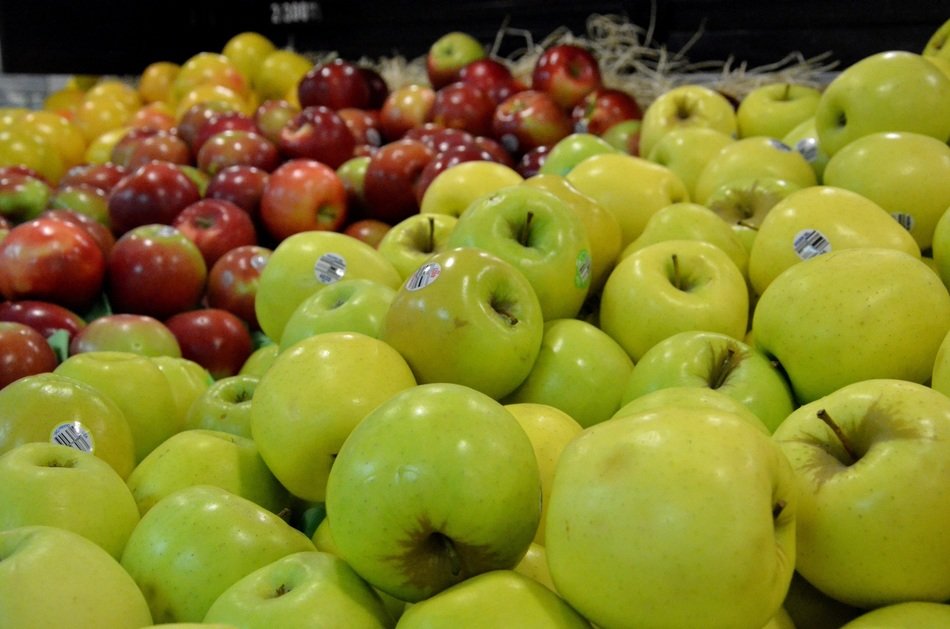 fruit apple much colorful