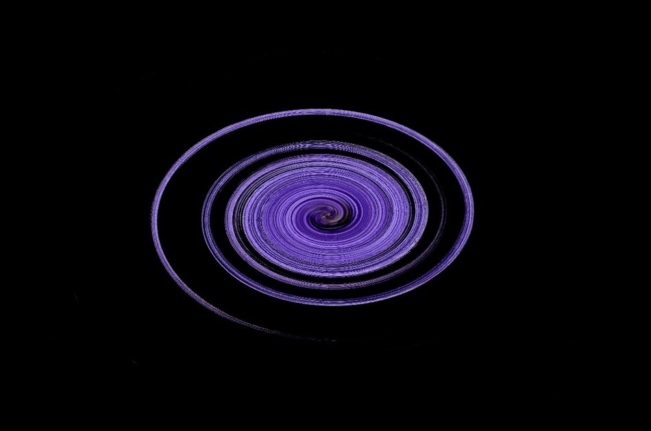 black background with purple swirl