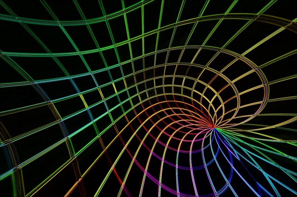 pattern background neon abstract