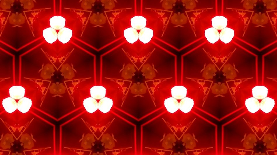 background red lights abstract