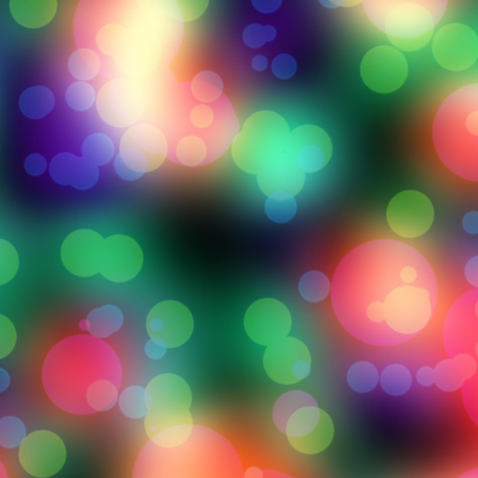 bokeh blur background light circle